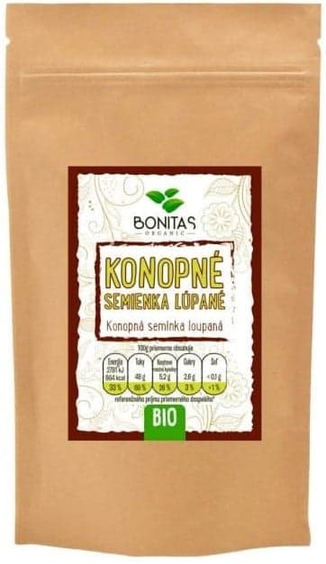Bonitas BIO Konopná semínka loupaná