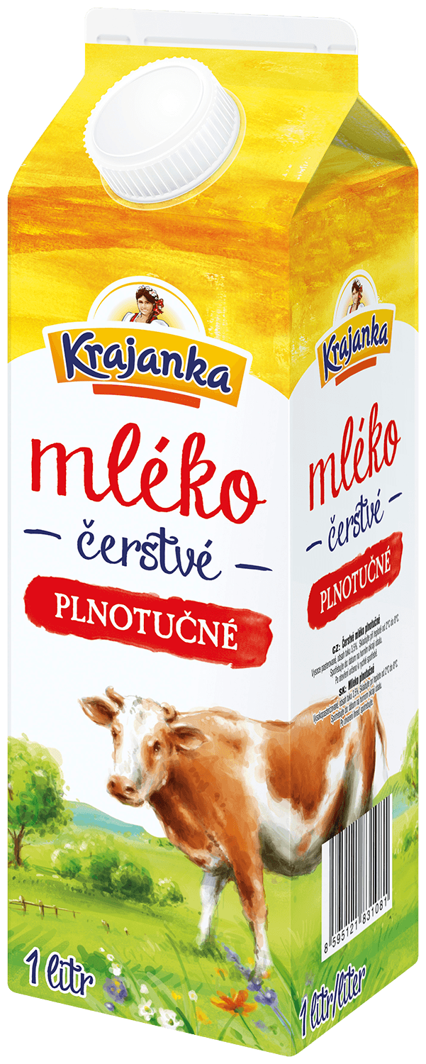 Krajanka Čerstvé mléko plnotučné 3,5%