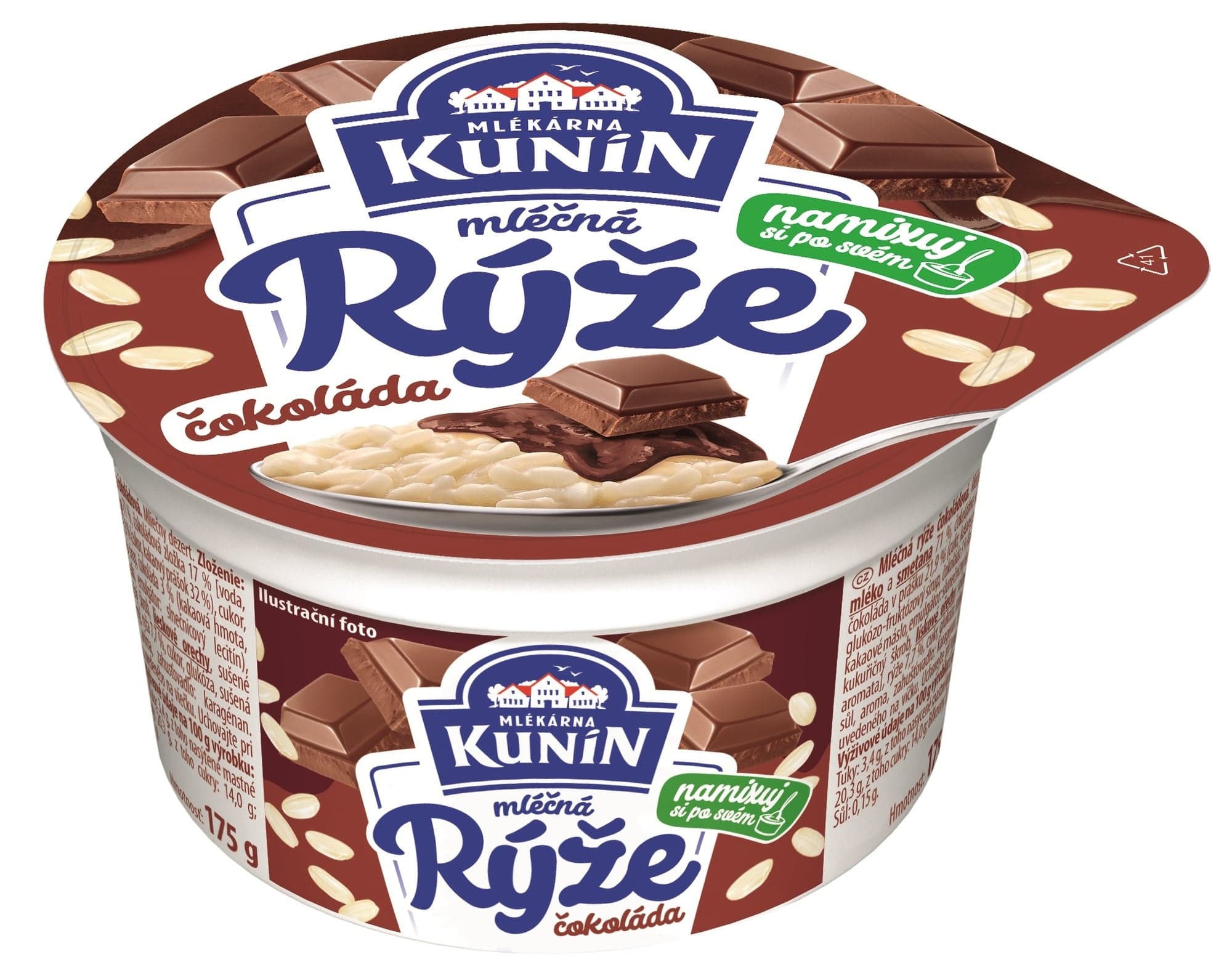 Mlékárna Kunín Mléčná rýže čokoláda