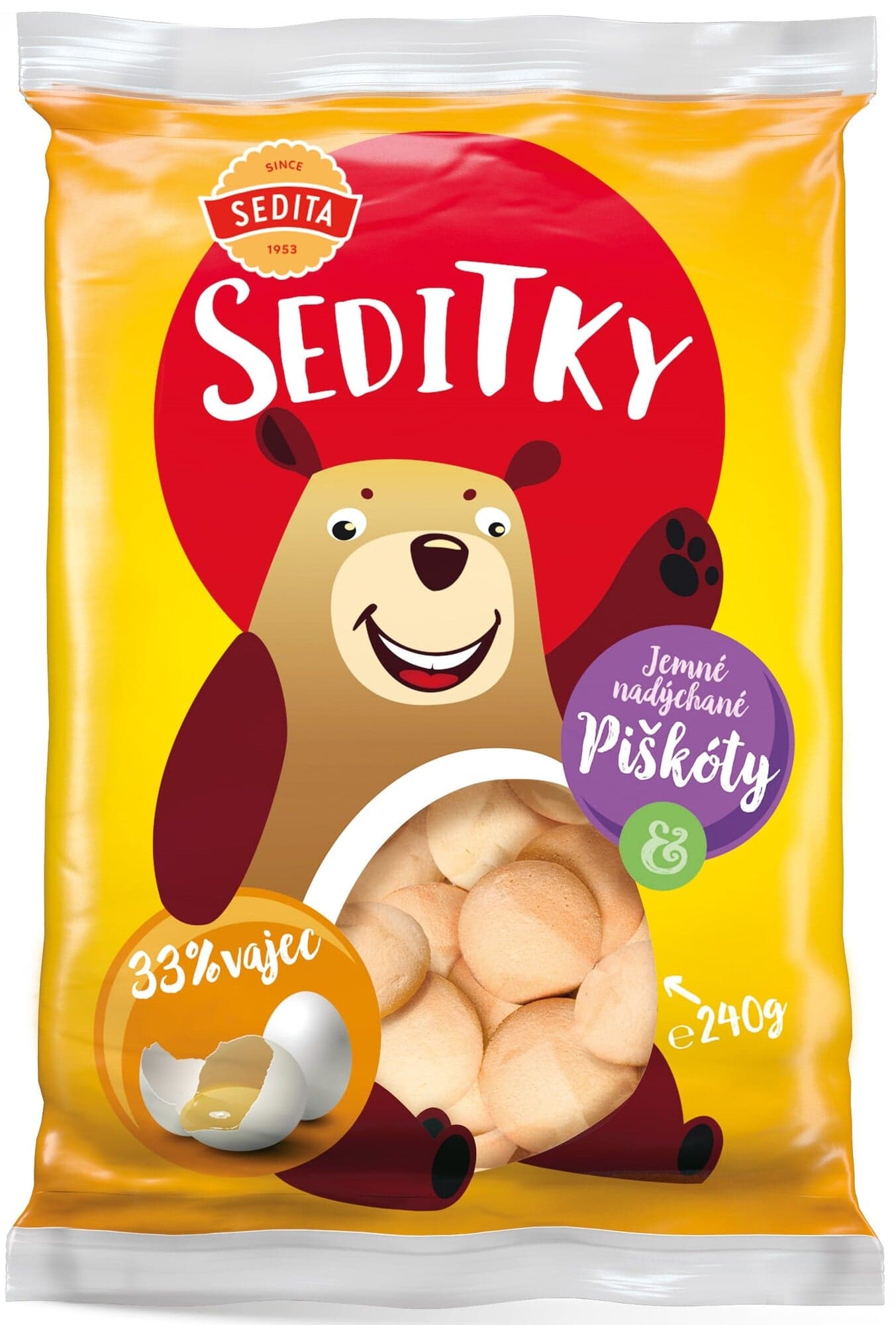 Sedita Seditky piškoty kulaté