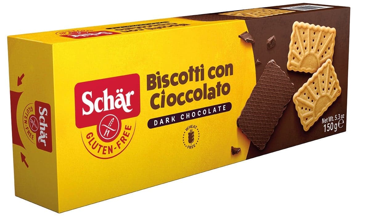 Schär Bezlepkové polomáčené sušenky