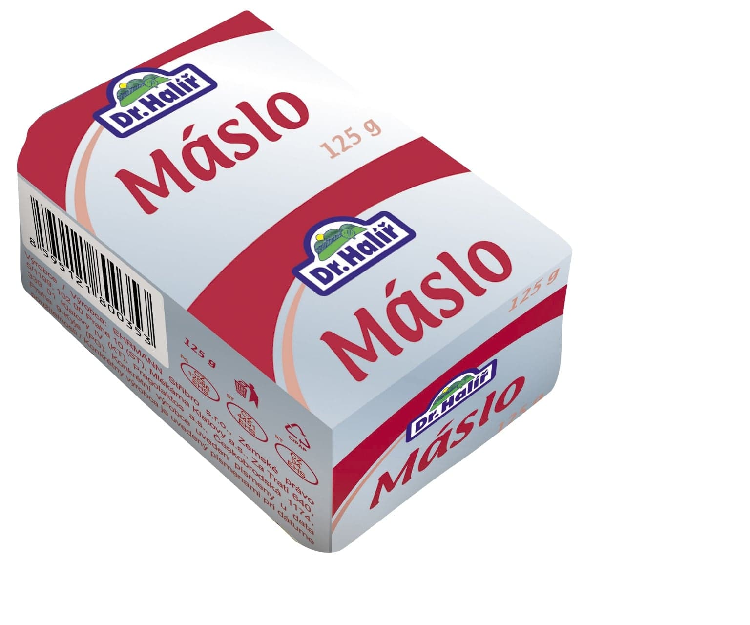 Dr. Halíř Máslo 125 g