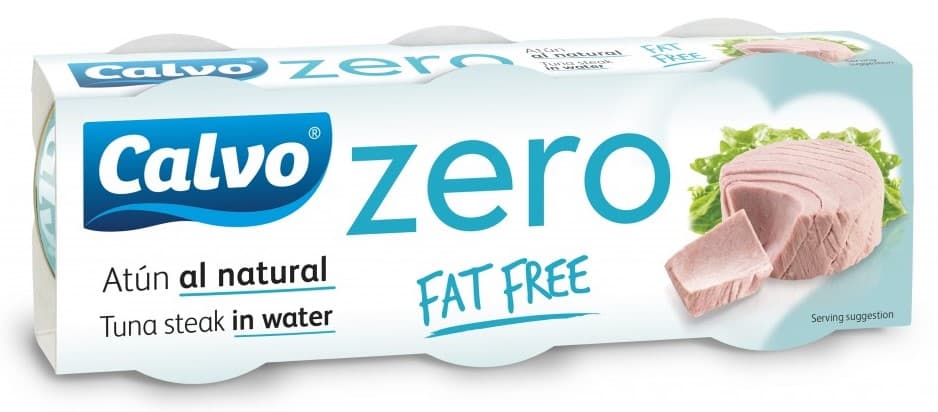 Calvo Zero Tuňák ve vlastní šťávě Fat free 168 g