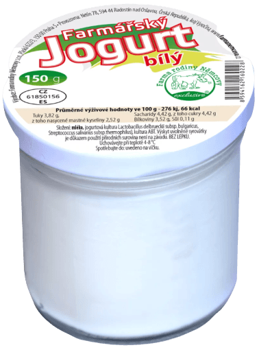 Farma rodiny Němcovy Jogurt bílý