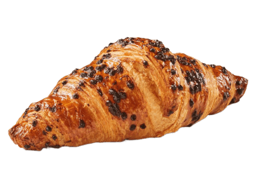 Croissant plněný lískooříškovým krémem
