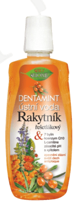 Bione cosmetics BIO Dentamint ústní voda rakytník