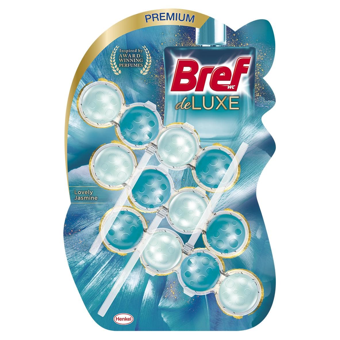 Bref DeLuxe Jasmine WC blok 3 ks