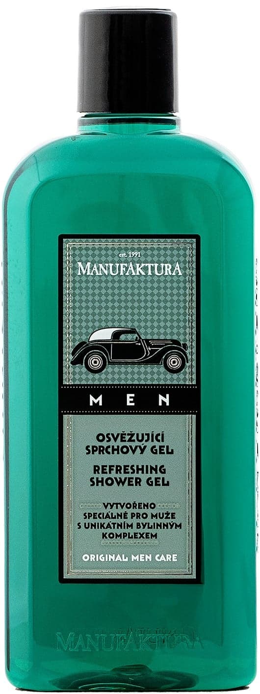 Manufaktura Osvěžující pánský sprchový gel s bylinami Men original
