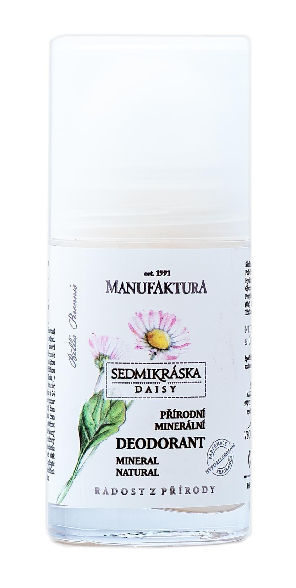 Manufaktura Přírodní minerální deodorant Sedmikráska