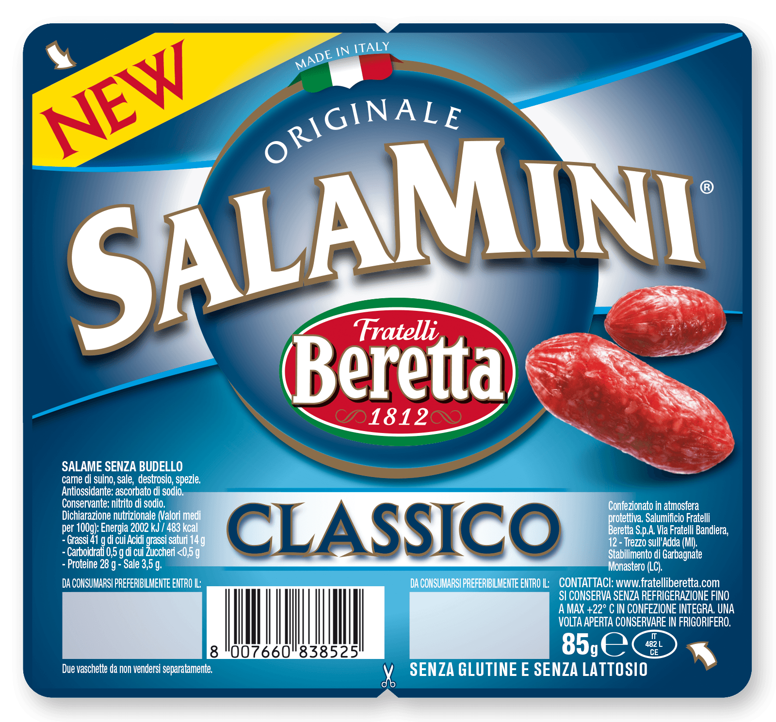 Fratelli Beretta Tapasové SalaMini