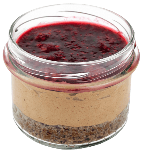 Ovocný Světozor Čokoládový cheesecake ve skleničce