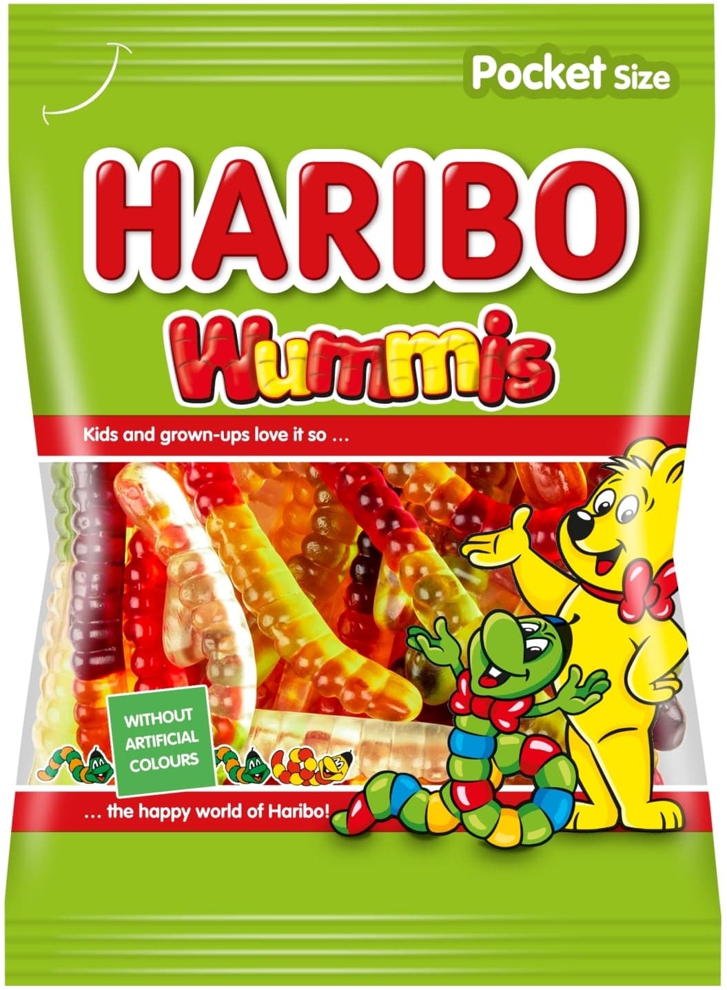 Haribo Wummis želé s ovocnými příchutěmi