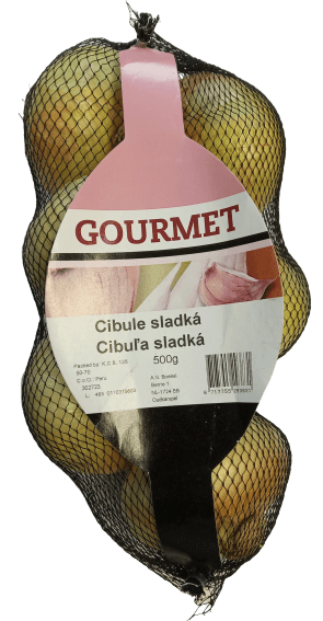 Cibule sladká, síť