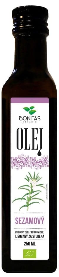 Bonitas BIO panenský sezamový olej