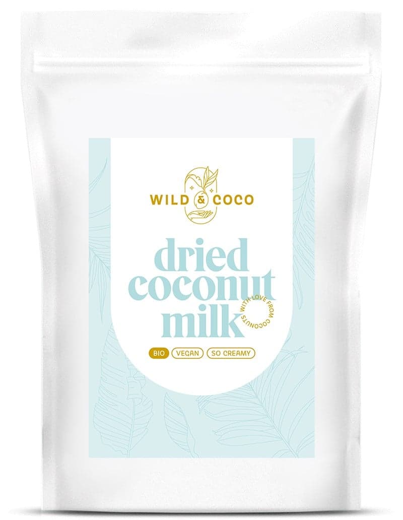 Wild & Coco BIO Sušené kokosové mléko