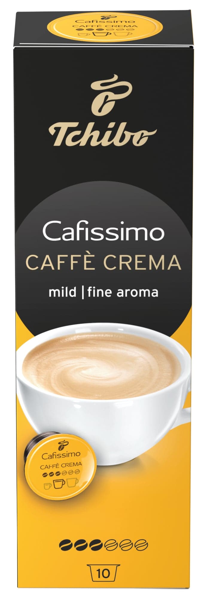 Tchibo Cafissimo Caffé Crema Mild 10ks