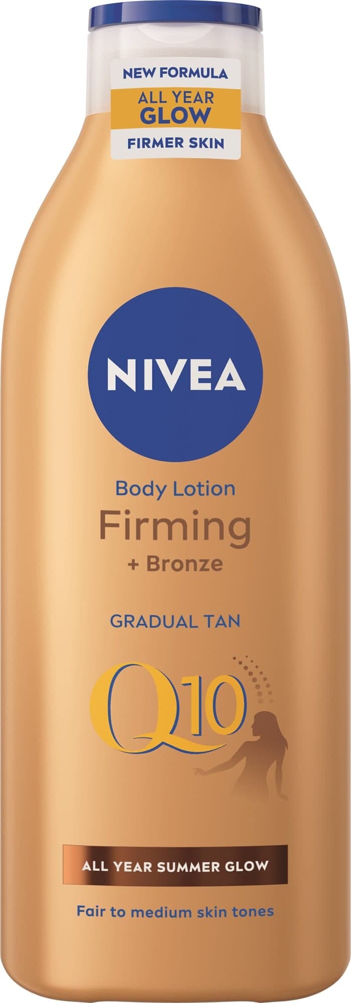 Nivea Q10 Zpevňující tónovací tělové mléko