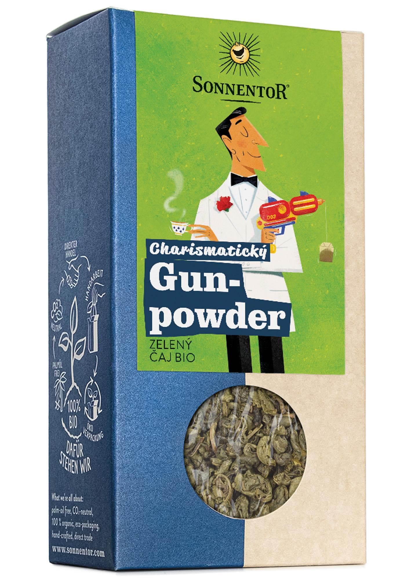 Sonnentor BIO Gunpowder zelený čaj