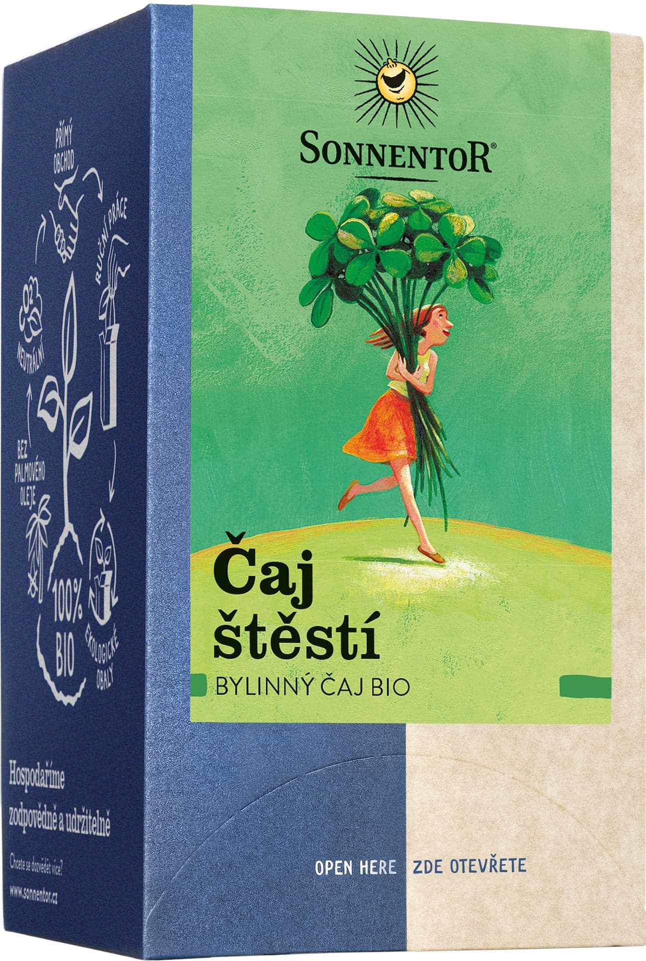 Sonnentor BIO Čaj štěstí
