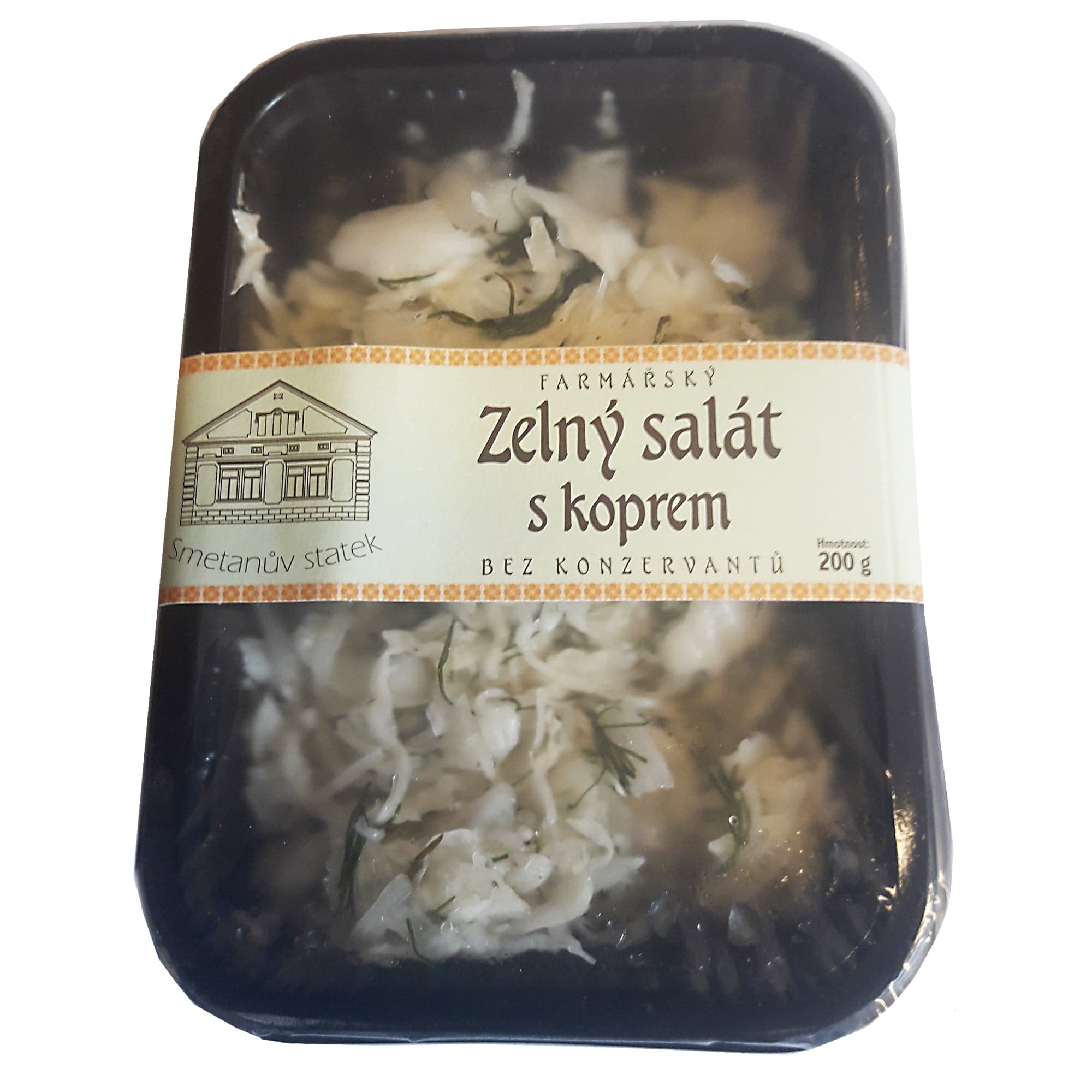 Farmářský zelný salát s koprem, vanička