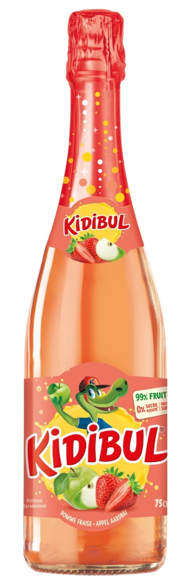 Kidibul Jablko-jahoda 99% bez přidaného cukru