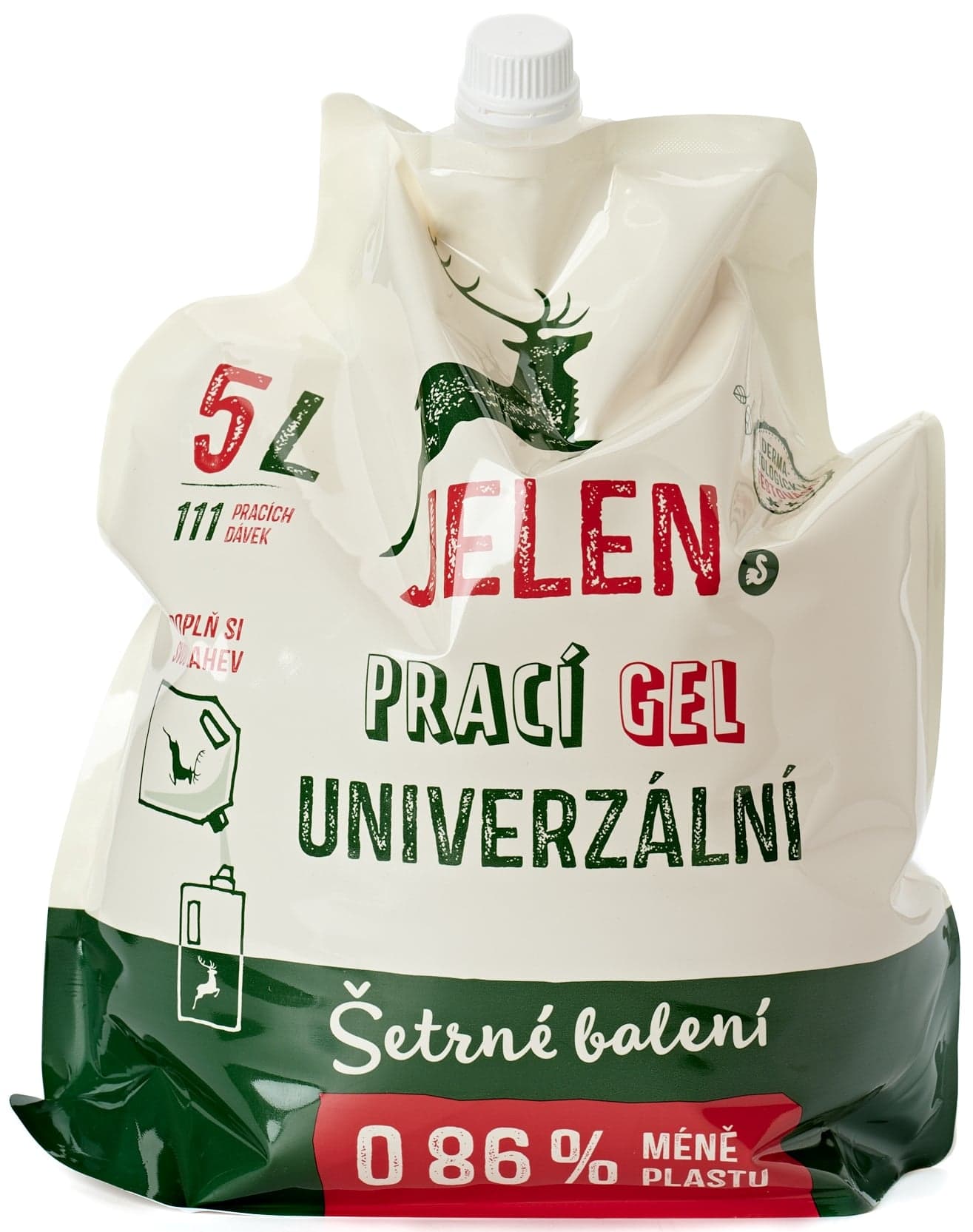 Jelen Prací gel univerzální – náhradní náplň (5 l)
