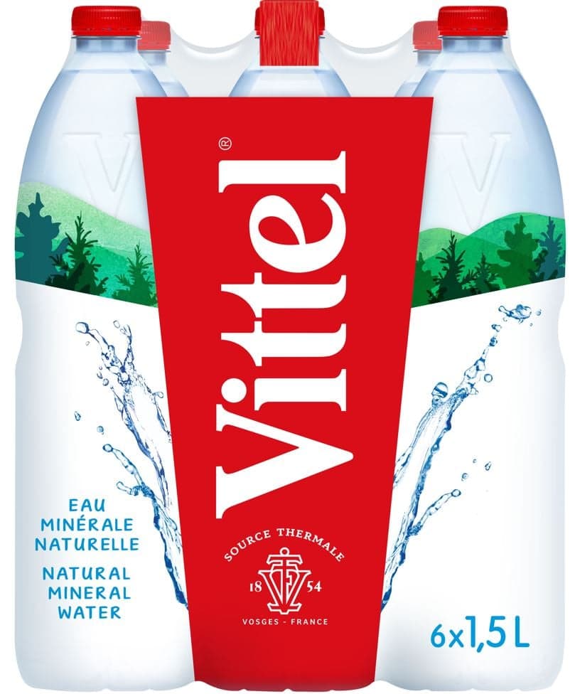 Vittel® Minerální voda neperlivá (6×1,5 l)