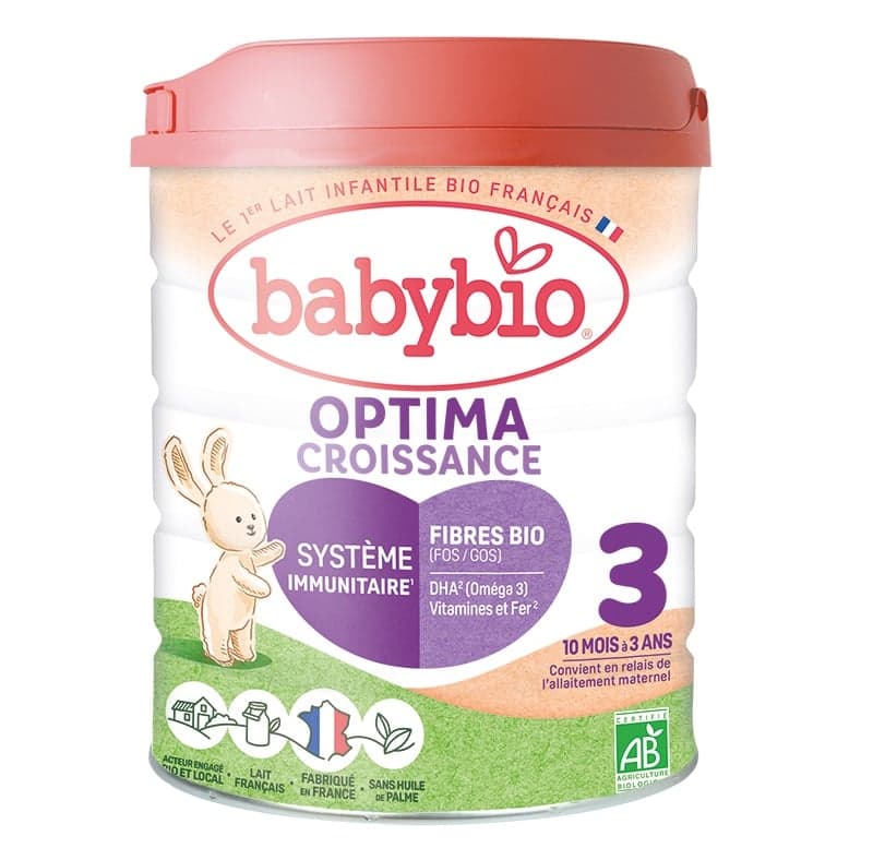Babybio BIO Batolecí kojenecké mléko 3 Optima 0,8 kg