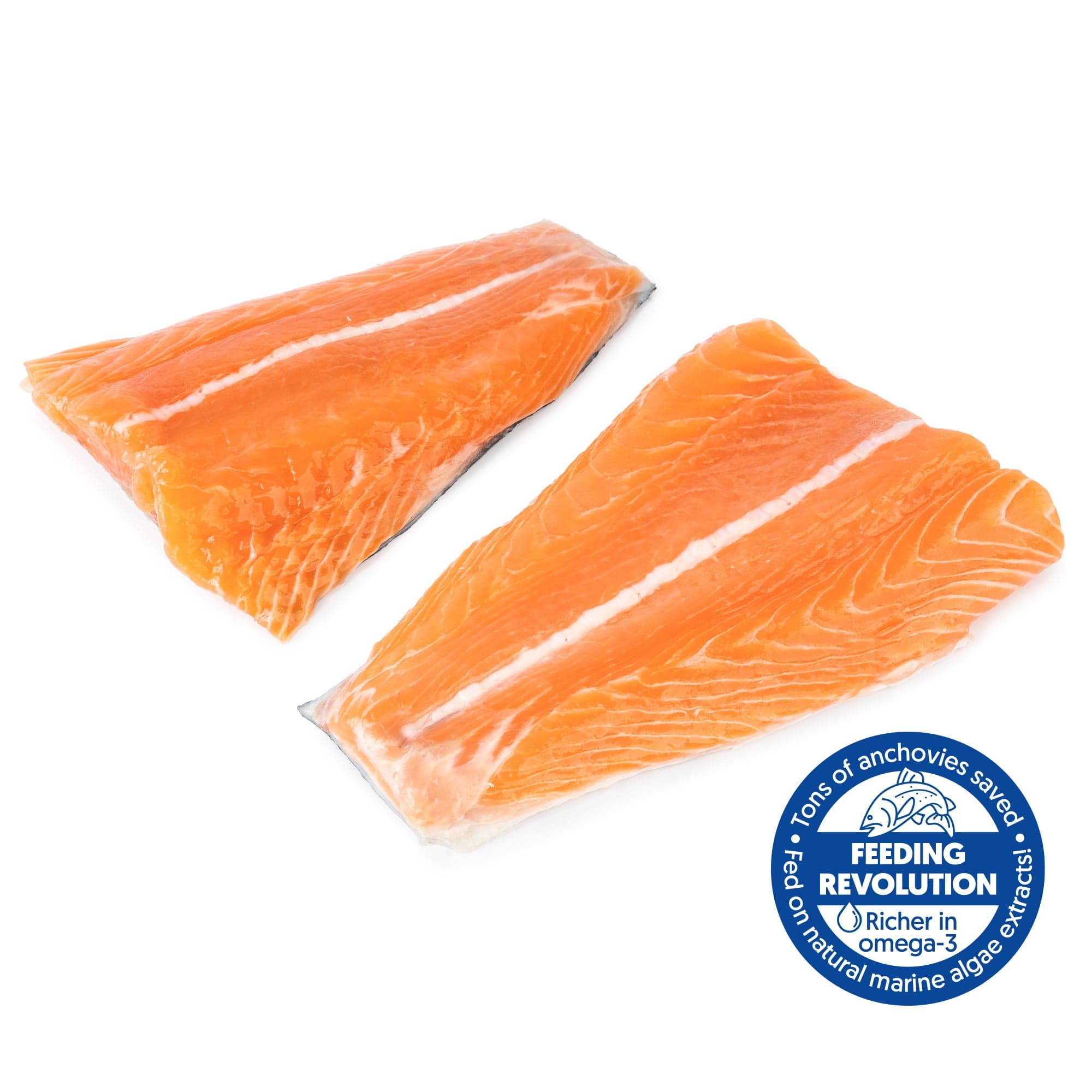 FJORU ASC Losos ocasní část s kůží FEEDING REVOLUTION cca 400 g