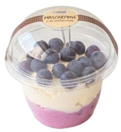 Libeřské lahůdky Mascarpone s borůvkami