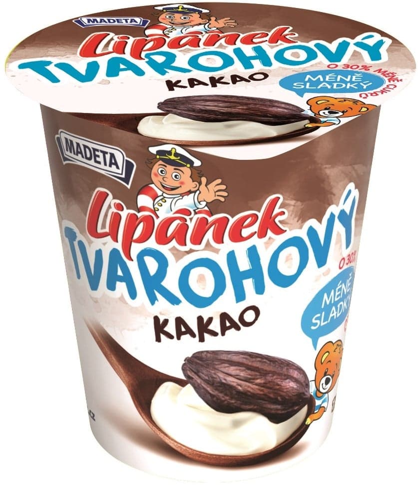 Madeta Lipánek tvarohový kakao 130 g