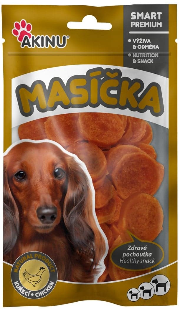 Akinu Masíčka kuřecí chipsy pro psy