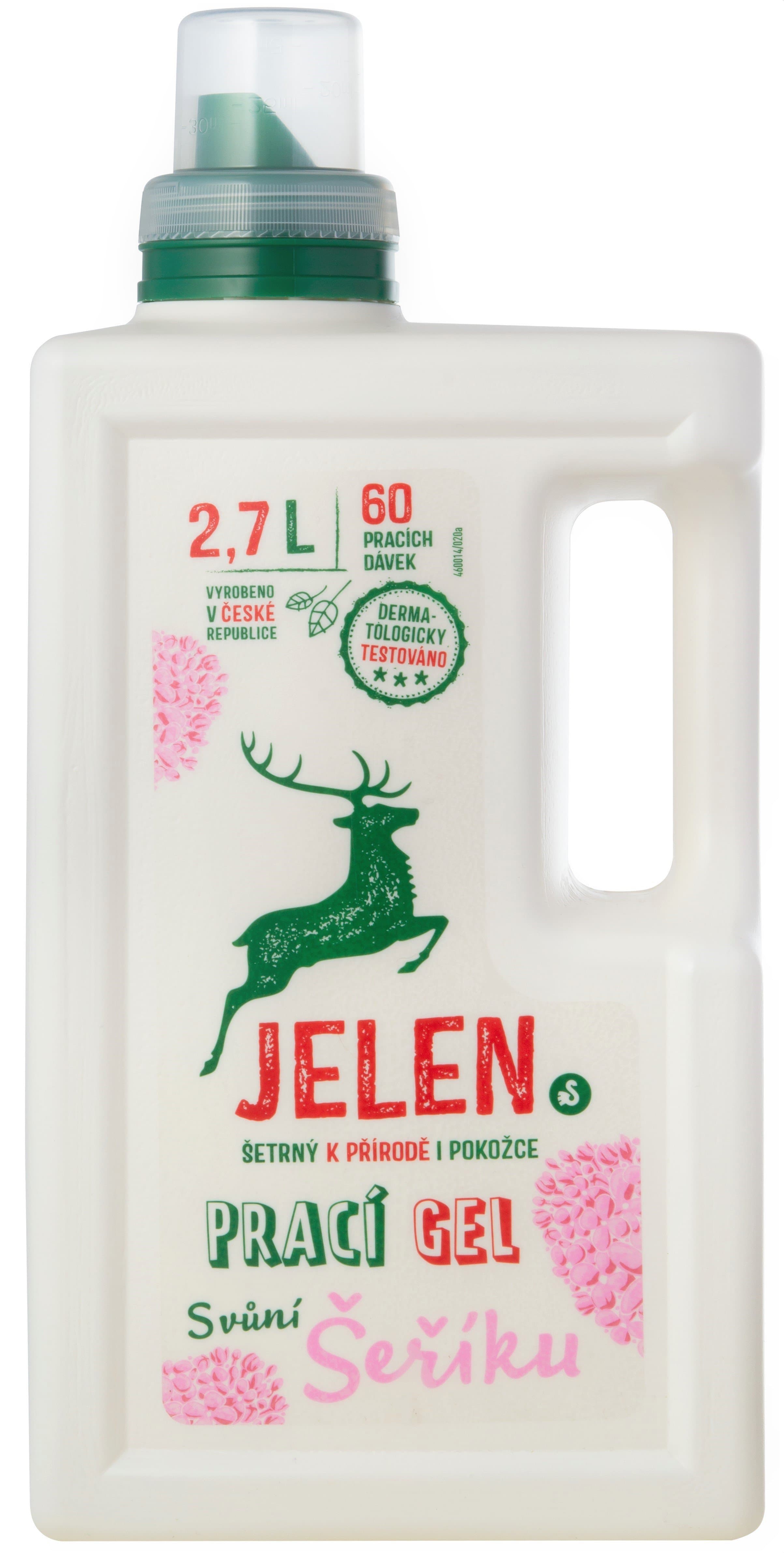 Jelen Prací gel s vůní šeříku (2,7 l)