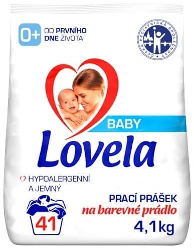 Lovela Baby prášek na praní na barevné prádlo (4,1 kg)