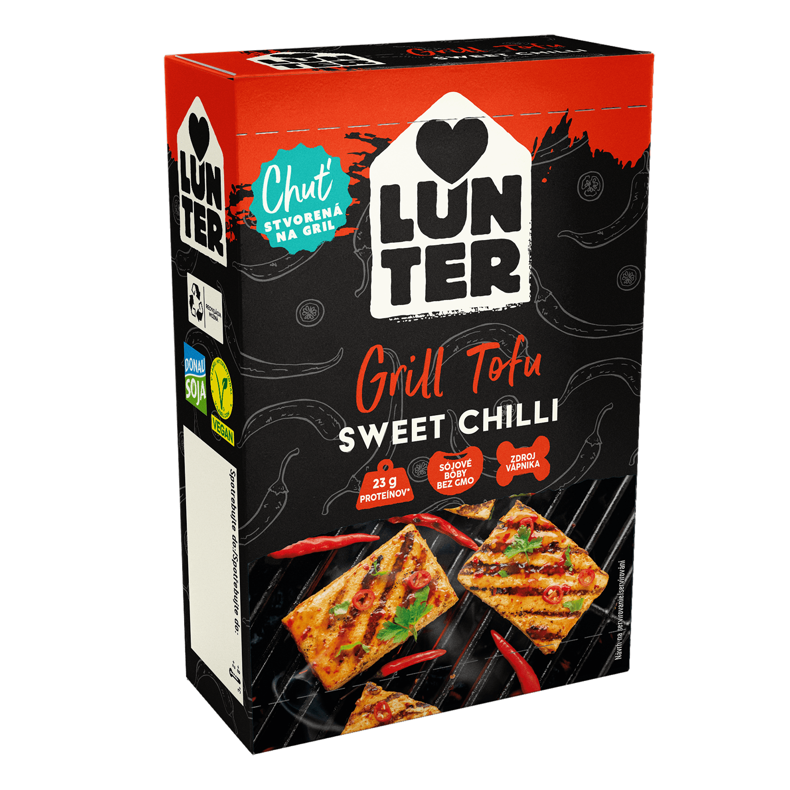 Lunter Tofu na gril sweet chilli