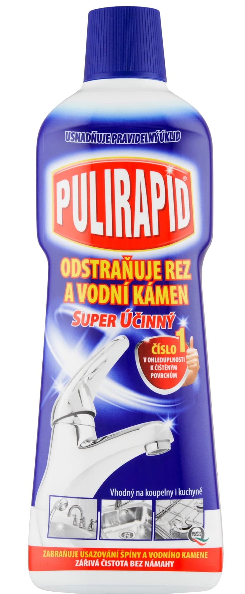 Pulirapid Tekutý čistič na vodní kámen