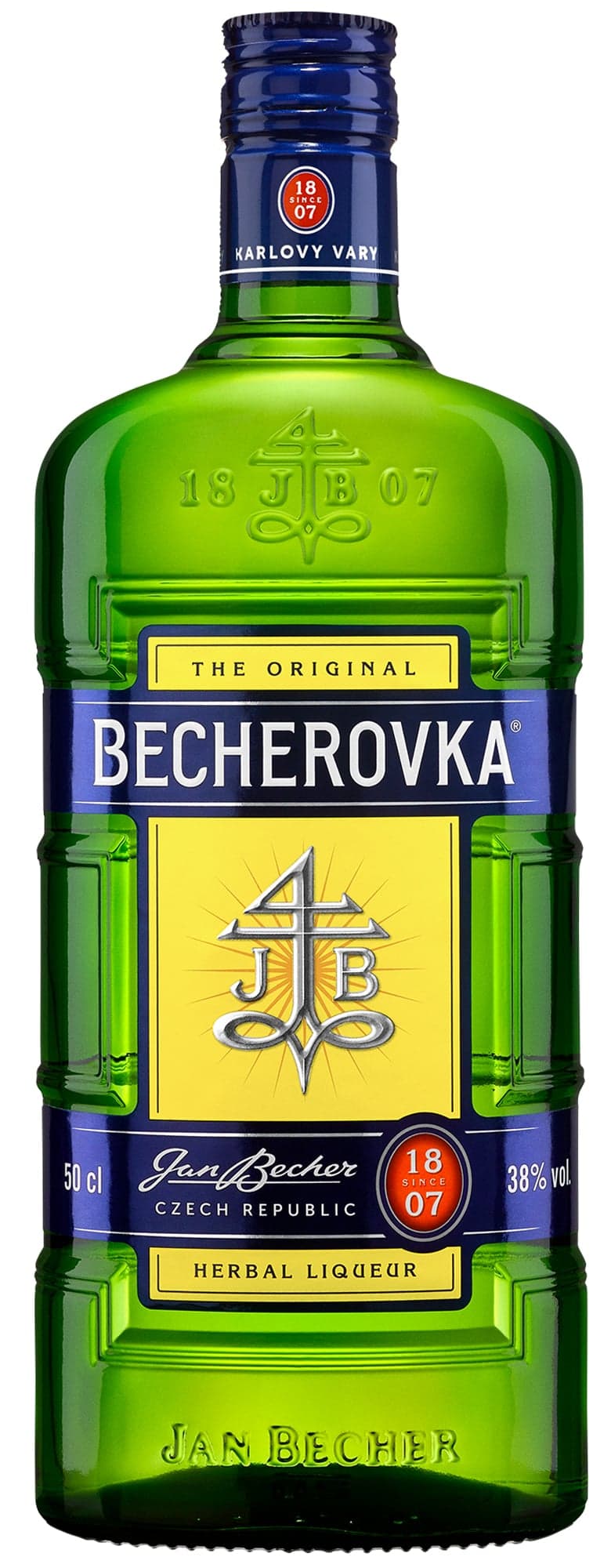 Becherovka Original bylinný likér 38% obj.