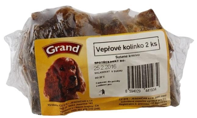 Grand Vepřové kolínko pro psy 2 ks