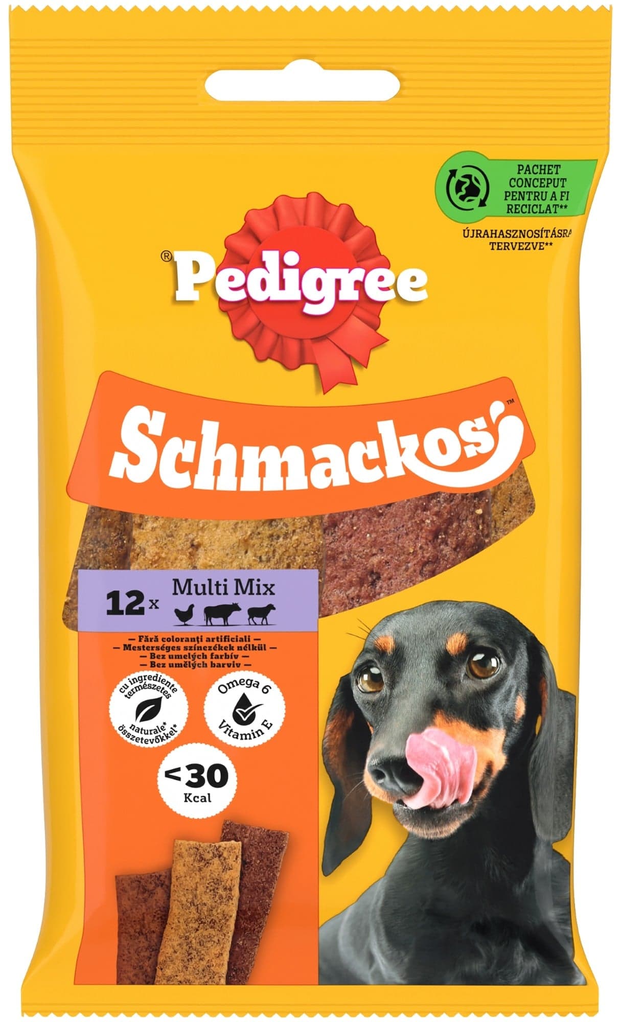 Pedigree Schmackos pamlsky multi mix příchutí pro psy 12 ks