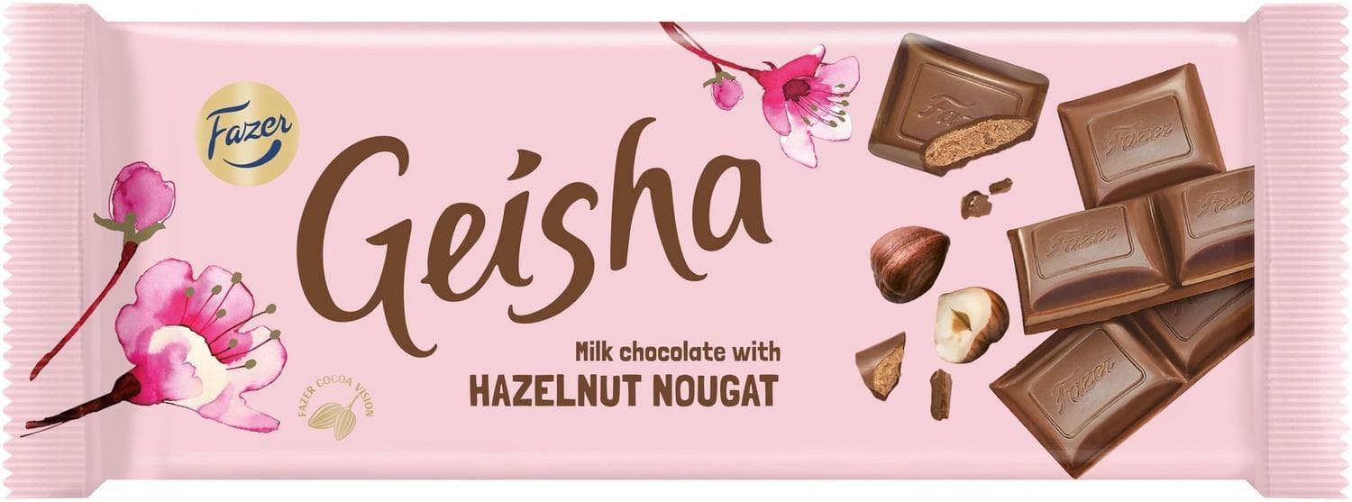 Geisha mléčná tabulková čokoláda