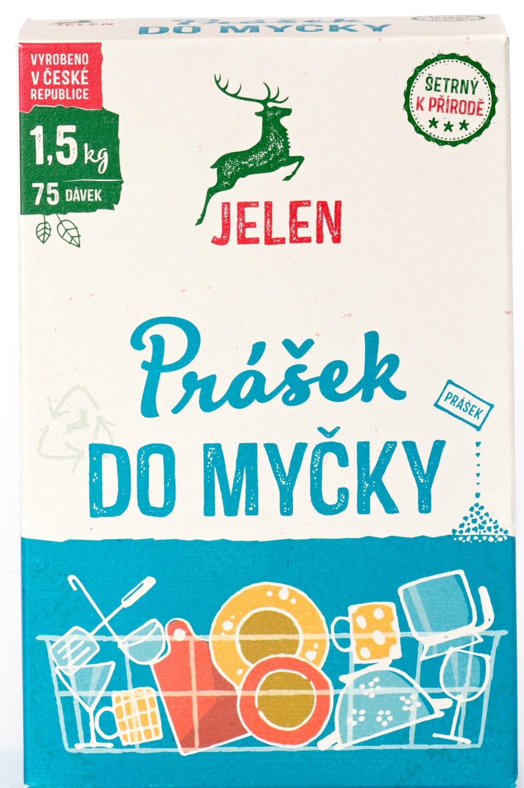 Jelen Prášek do myčky (1,5 kg)