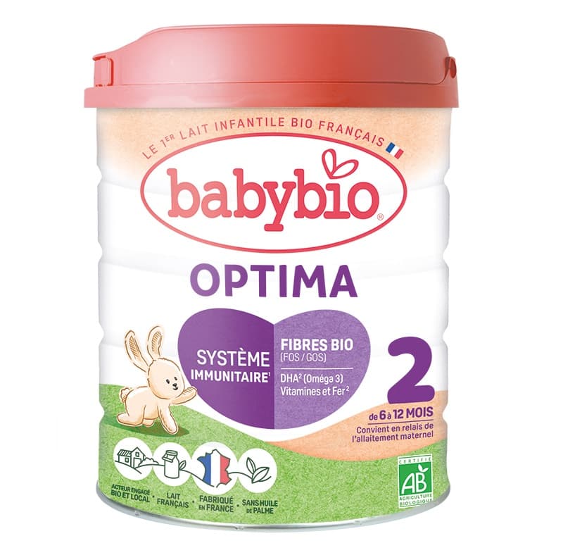 Babybio BIO Pokračovací kojenecké mléko 2 Optima