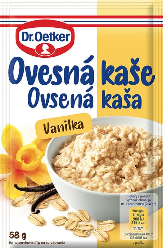 Dr.Oetker Ovesná kaše vanilka