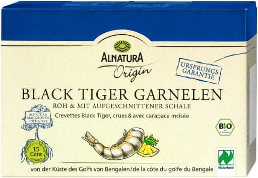 Alnatura BIO Krevety Black Tiger 180 g