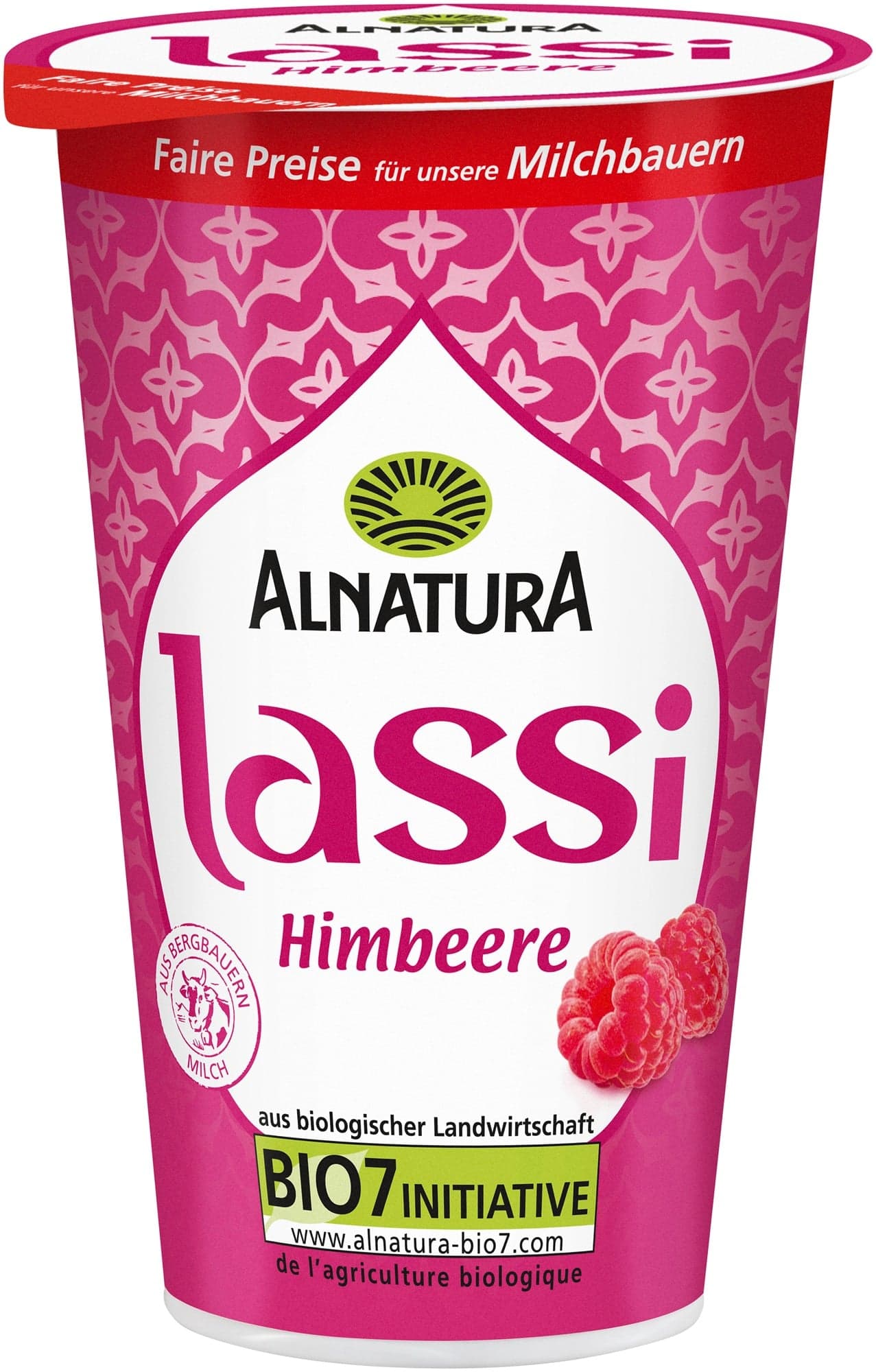 Alnatura BIO Malina Lassi jogurtový nápoj