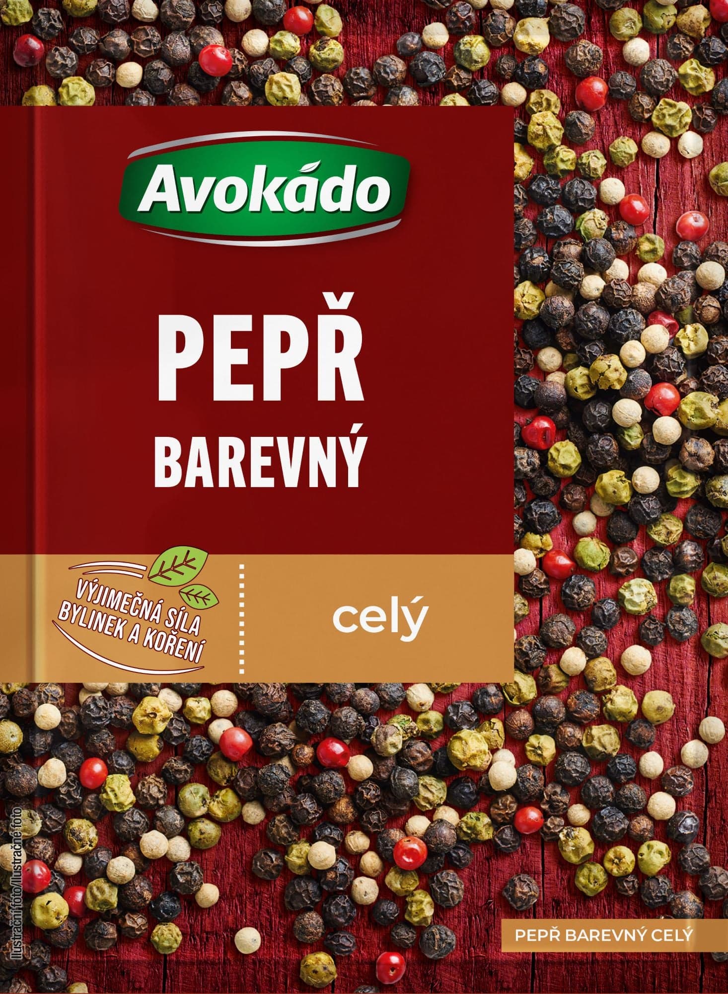Avokádo Pepř barevný celý