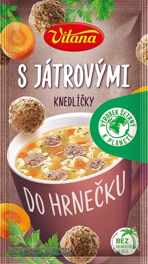 Vitana Polévka s játrovými knedlíčky do hrnečku