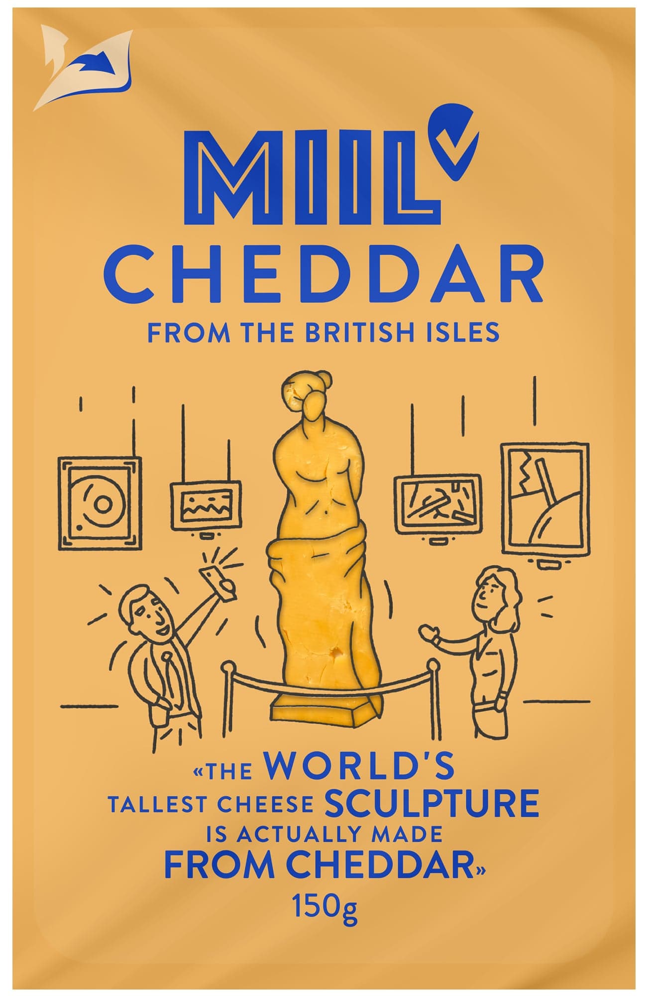 Miil Cheddar 51% plátky 150 g