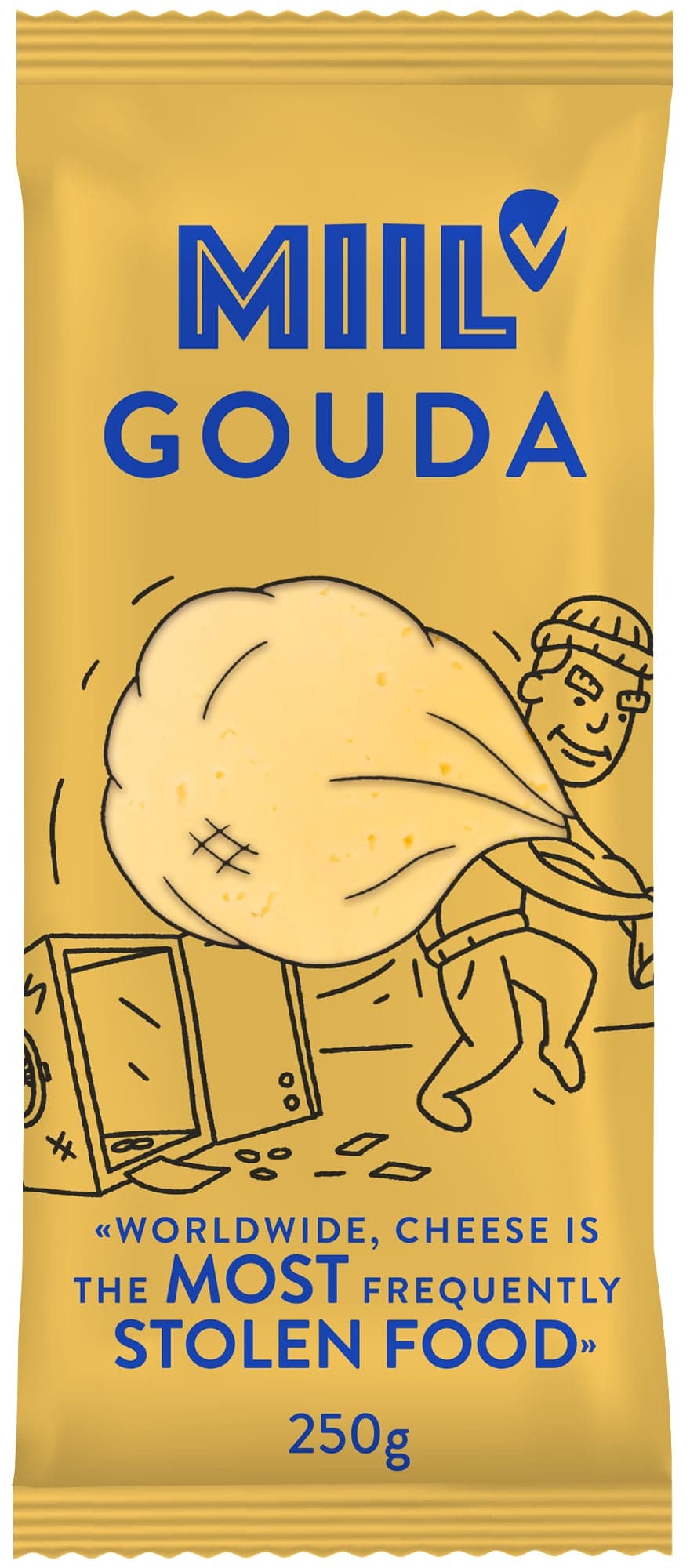 Miil Gouda 47% bloček 250 g