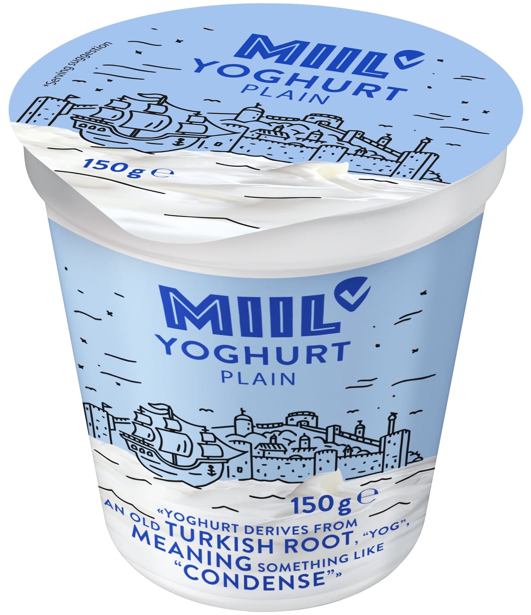 Miil Krémový jogurt bílý 3,7 % tuku
